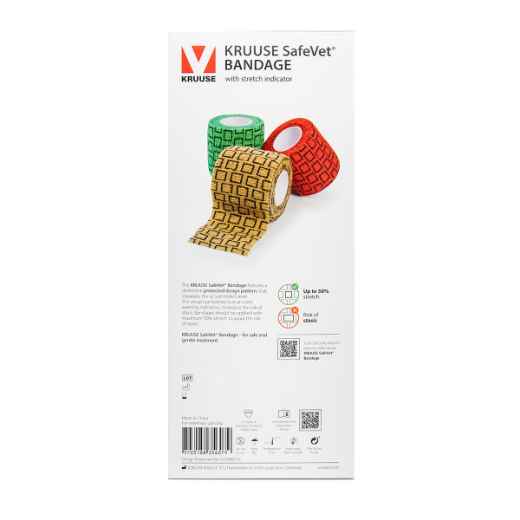 Picture of SAFEVET FLEXIBLE BANDAGE Assorted Colors 5cm x 4.5m - 10/box