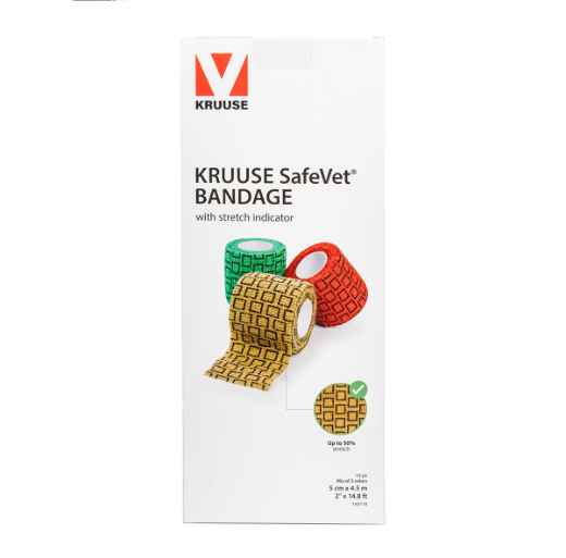 Picture of SAFEVET FLEXIBLE BANDAGE Assorted Colors 5cm x 4.5m - 10/box