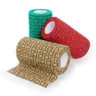 Picture of SAFEVET FLEXIBLE BANDAGE Assorted Colors 10cm x 4.5m - 10/box