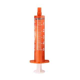 Picture of SOL-M ORAL DISPENSING SYRINGE AMBER w/ CAP 5ml - 100s