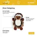 Picture of TOY CANINE AFP WOODLAND CLASSIC - Omer Hedgehog