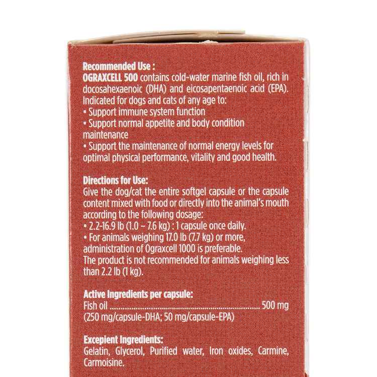 Picture of OGRAXCELL 500 CAPS - 30's 