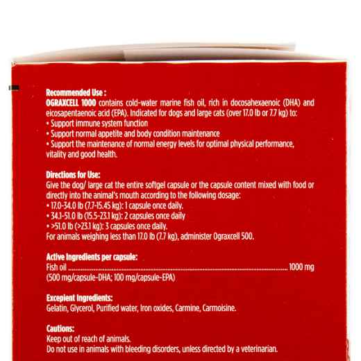 Picture of OGRAXCELL 1000 CAPS - 30's 