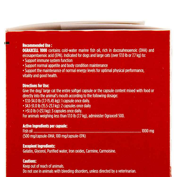 Picture of OGRAXCELL 1000 CAPS - 30's 