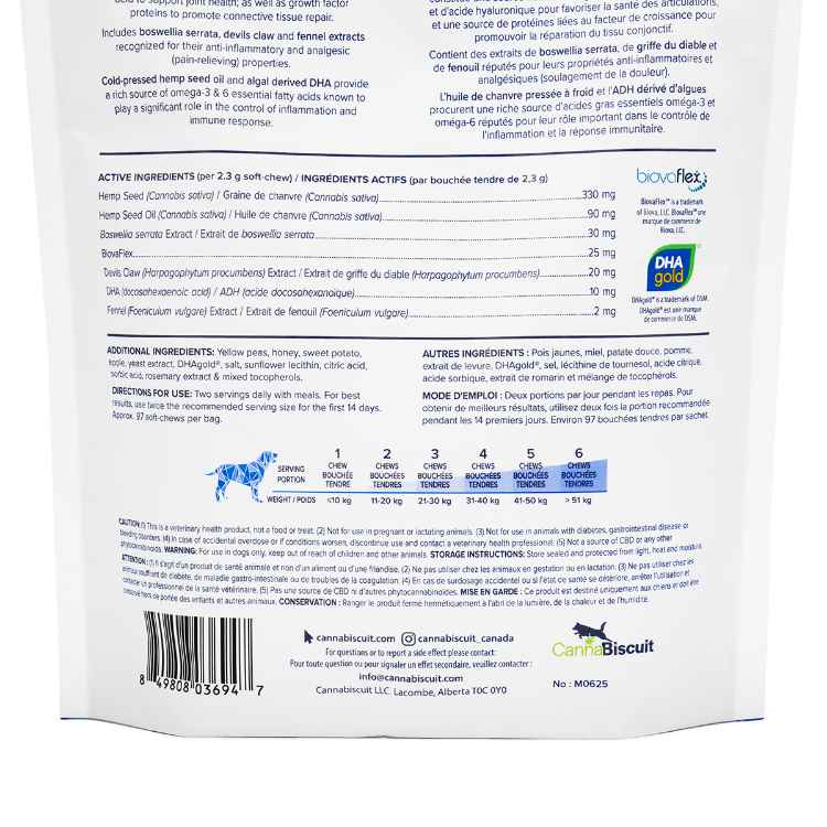 Picture of CANNABISCUIT MOBILITY - 225g