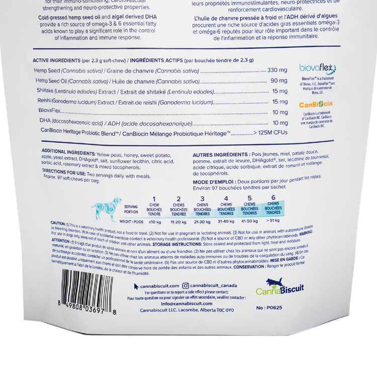 Picture of CANNABISCUIT PROACTIVE +  - 225g