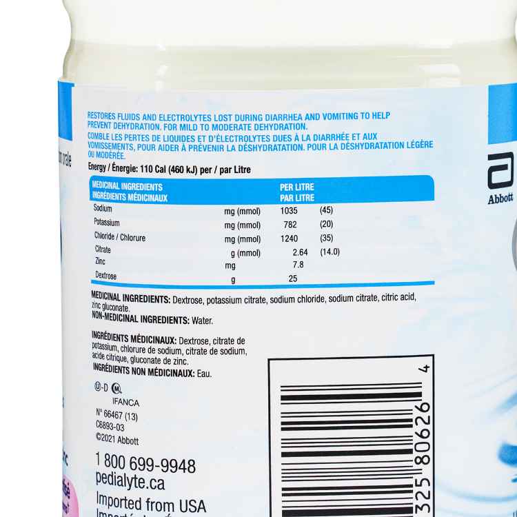 Picture of PEDIALYTE UNFLAVORED - 1000ml