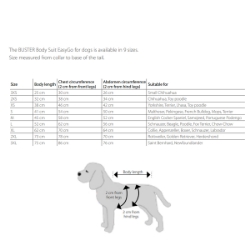 Picture of BUSTER CANINE BODY SUIT EASYGO  XXX Large - 76cm body length