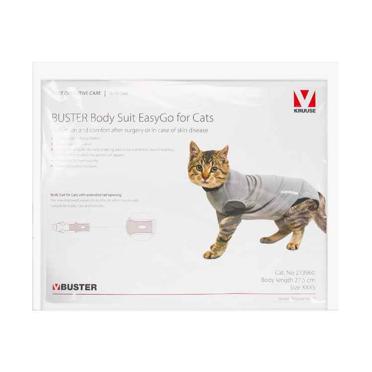 Picture of BUSTER FELINE EASY GO BODY SUIT 29cm body length (273960)  - XXX Small