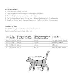 Picture of BUSTER FELINE BODY SUIT Small (273963) - 43.5cm body length