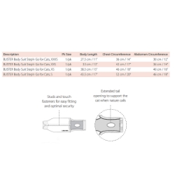 Picture of BUSTER FELINE BODY SUIT Step'n Go (273949)- Small