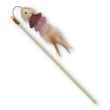 Picture of TOY FELINE CATIT FISH TEASER with FEATHER TAIL