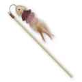 Picture of TOY FELINE CATIT FISH TEASER with FEATHER TAIL