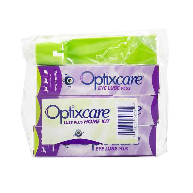 Picture of OPTIXCARE EYE LUBE PLUS HOME KIT w/ HOLDER - 3 x 20g
