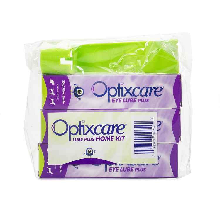 Picture of OPTIXCARE EYE LUBE PLUS HOME KIT w/ HOLDER - 3 x 20g