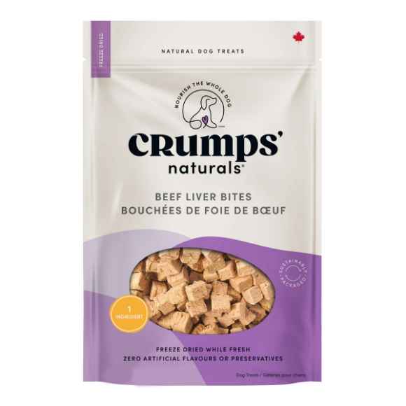 Picture of CRUMPS NATURALS DOG BEEF LIVER BITES(FREEZE DRIED) - 280g