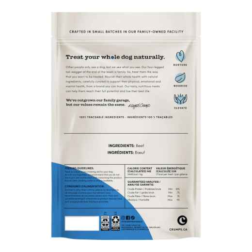 Picture of CRUMPS NATURALS DOG BEEF TENDERSTICKS - 250g