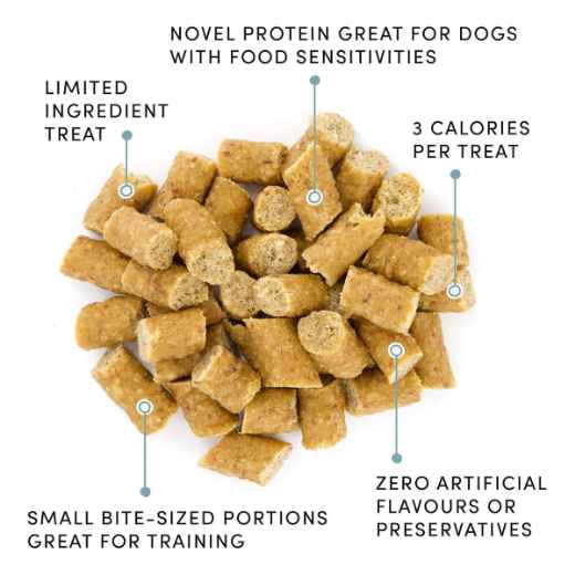 Picture of CRUMPS NATURALS DOG MINI TRAINERS SEMI MOIST DUCK - 4.7oz / 132g