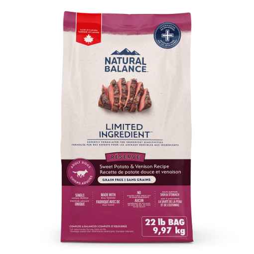 Picture of CANINE NATURAL BALANCE LID GF Sweet Potato & Venison  - 9.97kg/22lbs