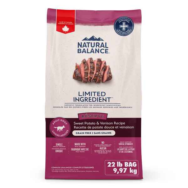 Picture of CANINE NATURAL BALANCE LID GF Sweet Potato & Venison  - 9.97kg/22lbs