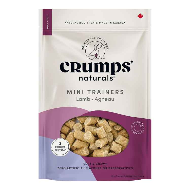 Picture of CRUMPS NATURALS DOG MINI TRAINERS SEMI MOIST LAMB - 4.7oz / 132g