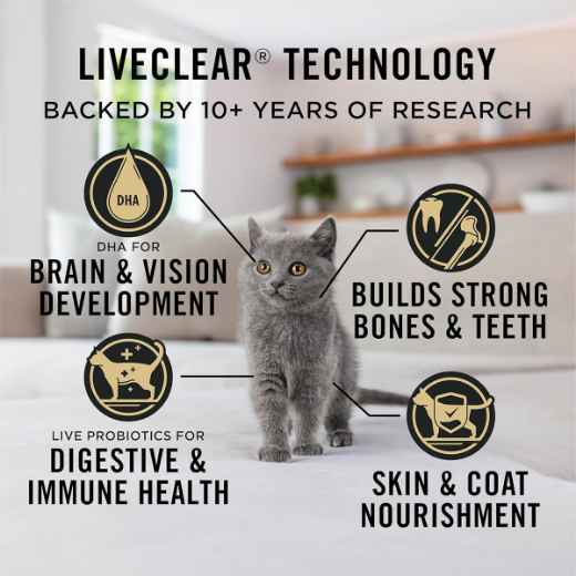 Picture of FELINE PRO PLAN KITTEN LIVE CLEAR CHICKEN & RICE - 1.45kg