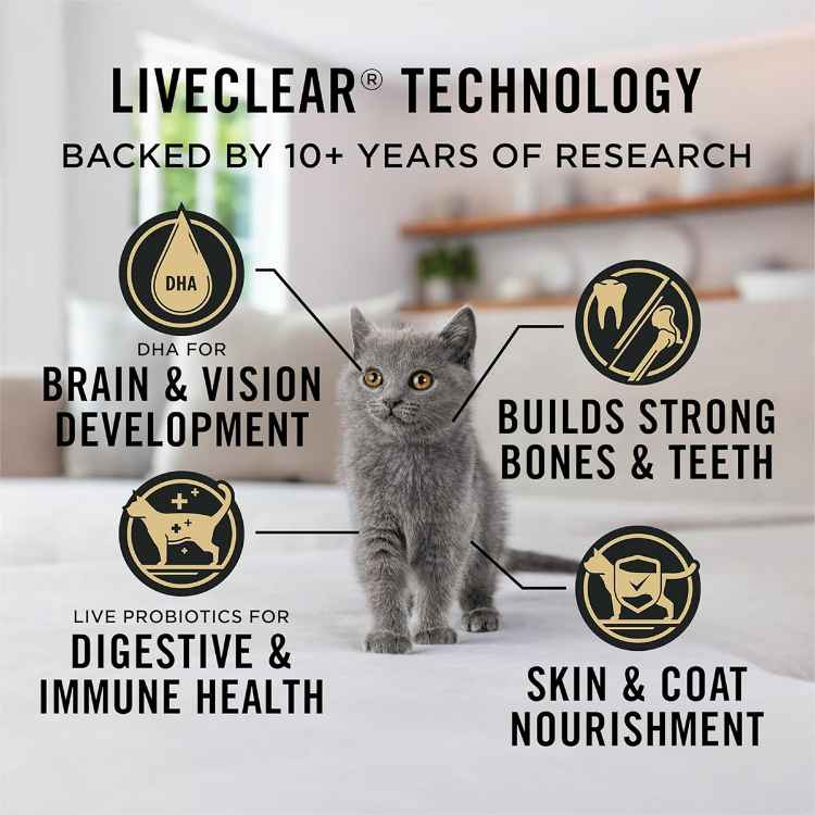 Picture of FELINE PRO PLAN KITTEN LIVE CLEAR CHICKEN & RICE - 1.45kg