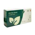 Picture of GLOVES EXAM NITRILE- POWDER FREE - ULTRA GRIP White Small - 100s