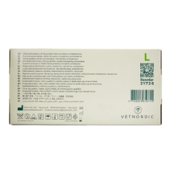 Picture of GLOVES EXAM NITRILE- POWDER FREE Pink LARGE - 100s