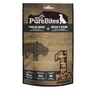 Picture of TREAT WILD PUREBITES CANINE BISON LIVER - 2.1oz/60g