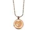 Picture of CREMATION JEWELRY PAWS on YOUR HEART PENDANT - Rose Gold