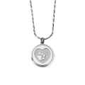 Picture of CREMATION JEWELRY PAWS on YOUR HEART PENDANT - Silver