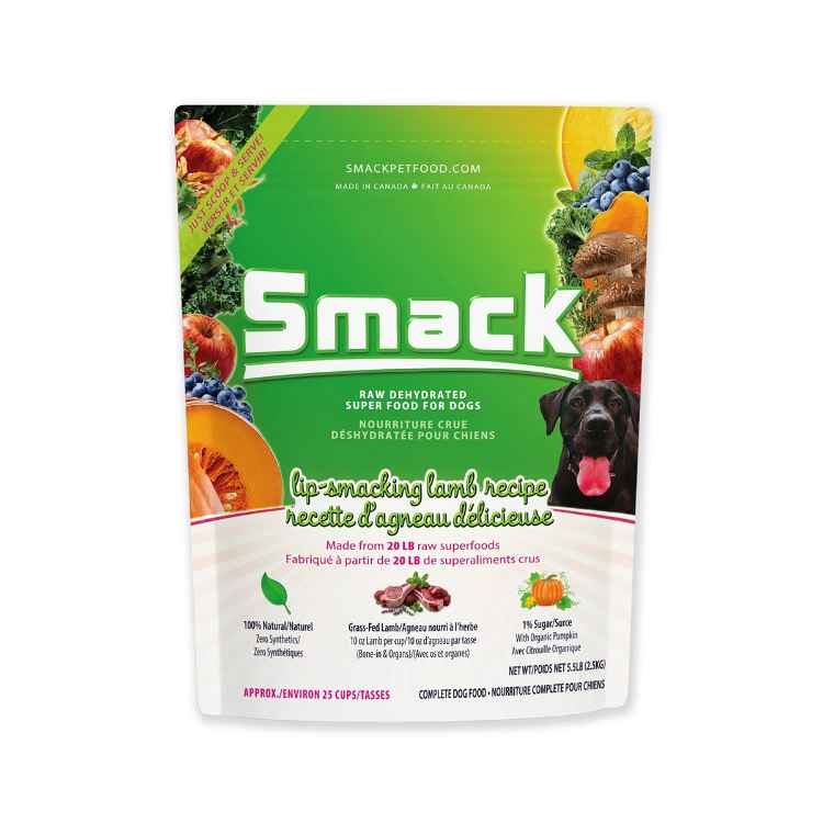 Picture of CANINE SMACK RAW SUPER FOOD DEHYDRATED Lip Smacking Lamb - 2.5kg/5.5lbs
