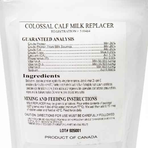 Picture of COLOSSAL MILK REPLACER - 227gm