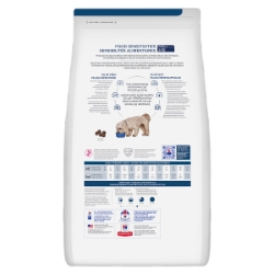 Picture of Hills Prescription Diet Z/D Food Sensitivities Skin/Food Sensitivities Small Bites Dry Dog Food- 7lb/3.17kg