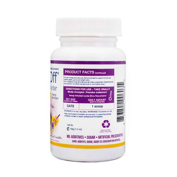 Picture of PRODEN PLAQUEOFF FELINE DENTAL POWDER - 40g