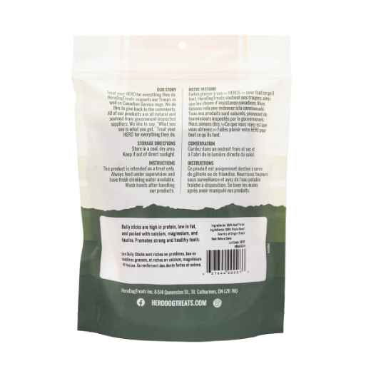 Picture of TREAT CANINE HERO Bully Stick 6inch - 12/pk