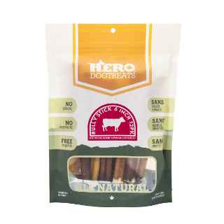 Picture of TREAT CANINE HERO Bully Stick 6inch - 12/pk