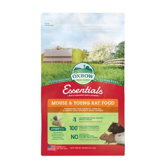 Picture of OXBOW ESSENTIALS MOUSE & YOUNG RAT FOOD - 1.13kg/2.5lb