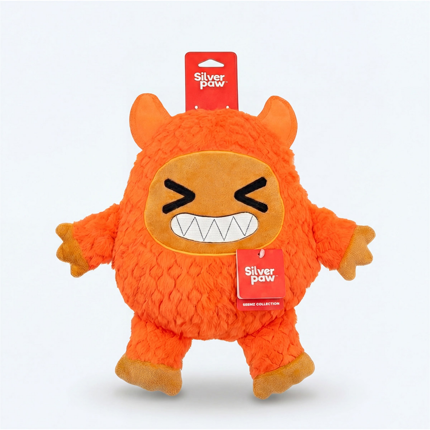 Picture of TOY CANINE SILVER PAW MONSTER FRIEND - Orange