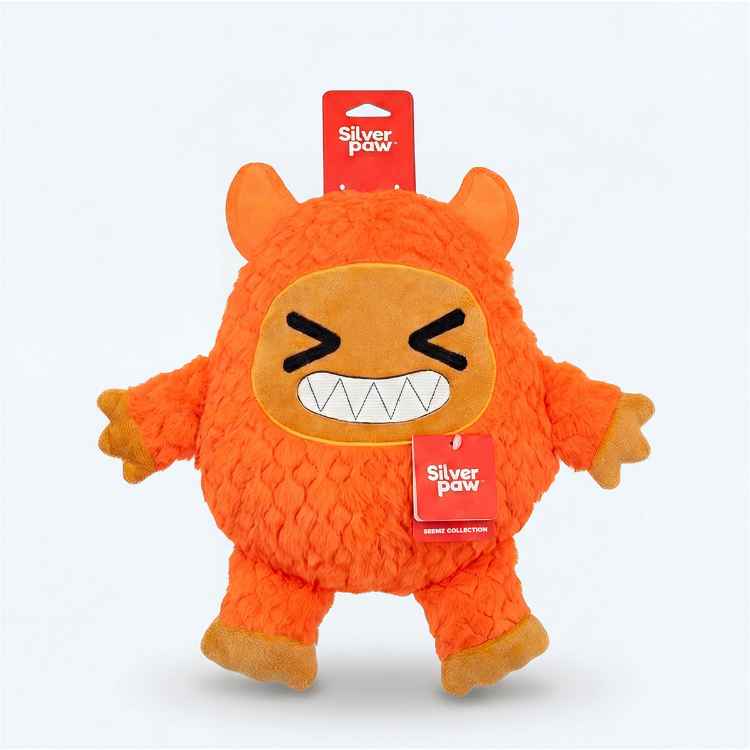 Picture of TOY DOG SILVER PAW MONSTER FRIEND - Orange