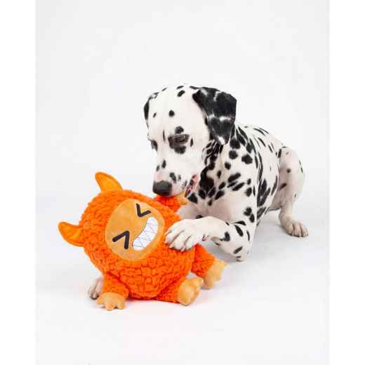 Picture of TOY DOG SILVER PAW MONSTER FRIEND - Orange