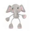 Picture of TOY DOG SILVER PAW ROPEZ JUNGLE FRIENDS - Elephant