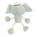 Picture of TOY DOG SILVER PAW ROPEZ JUNGLE FRIENDS - Elephant