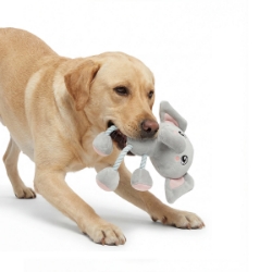 Picture of TOY CANINE SILVER PAW ROPEZ JUNGLE FRIENDS - Elephant