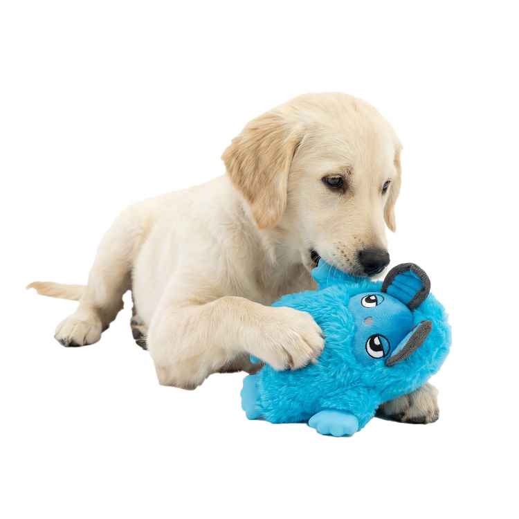 Picture of TOY DOG SILVER PAW  MYTHICAL FRIENDS MONSTER - Blue