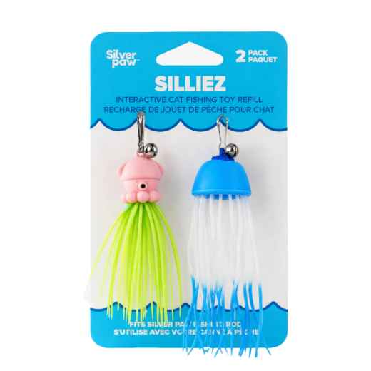 Picture of TOY CAT SILVER PAW SILLIEZ AQUATIC FRIENDS REFILL - 2/pk