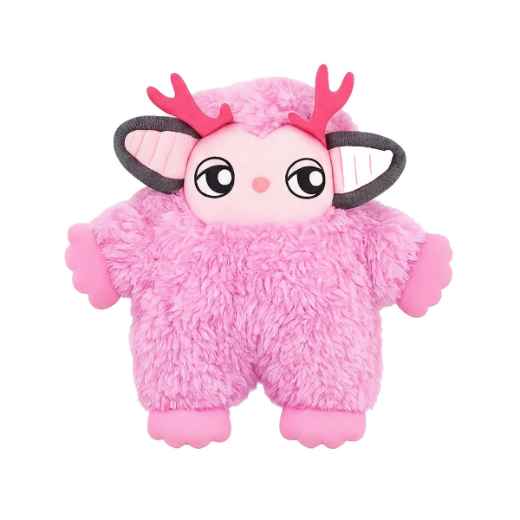 Picture of TOY DOG SILVER PAW MYTHICAL FRIENDS MONSTER - Pink