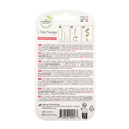 Picture of TICK TWISTER O'TOM BLISTER 3/pk