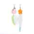 Picture of TOY CAT SILVER PAW SILLIEZ STAR AND FEATHER REFILL - 2/pk